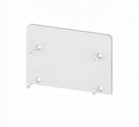 Aluminiowa zaślepka bez otworu P24-2 - srebrna Aluminiowa zaślepka bez otworu P24-2 - srebrna