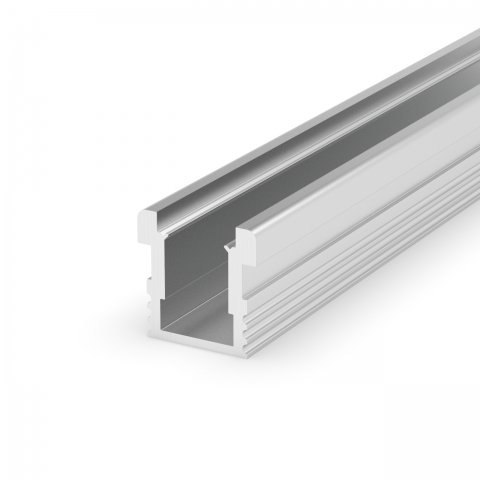 Hermetyczny profil LED P24-1 srebrny - 1m Hermetyczny profil LED P24-1 srebrny - 1m