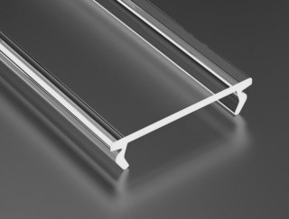 Klosz transparentny Double - 2 metry