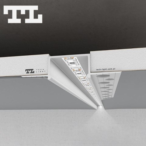 Profil LED GK14-3 Biały - 1M Profil LED GK14-3 Biały - 1M