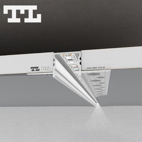Profil LED GK18-3 Srebny - 1M Profil LED GK18-3 Srebny - 1M
