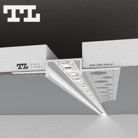 Profil LED GK6-3 biały - 1M Profil LED GK6-3 biały - 1M