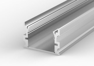 Profil LED hermetyczny P24-2 srebrny - 1m
