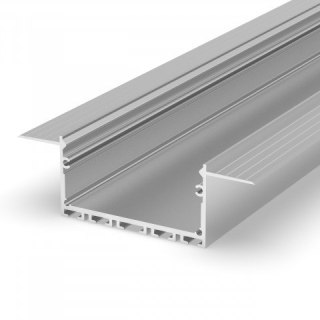 Profil LED podtynkowy P23-7 srebrny - 2m