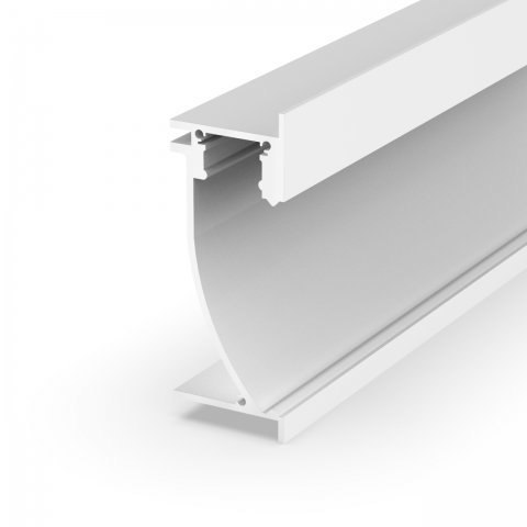 Profil LED przypodłogowy P26-2 biały - 2m Profil LED przypodłogowy P26-2 biały - 2m