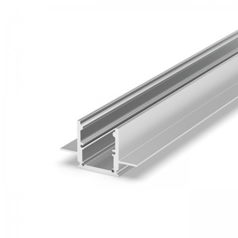 Profil LED sufitowy P25-2 srebrny - 2m Profil LED sufitowy P25-2 srebrny - 2m