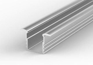 Profil LED wpuszczany P18-1 srebrny - 2m