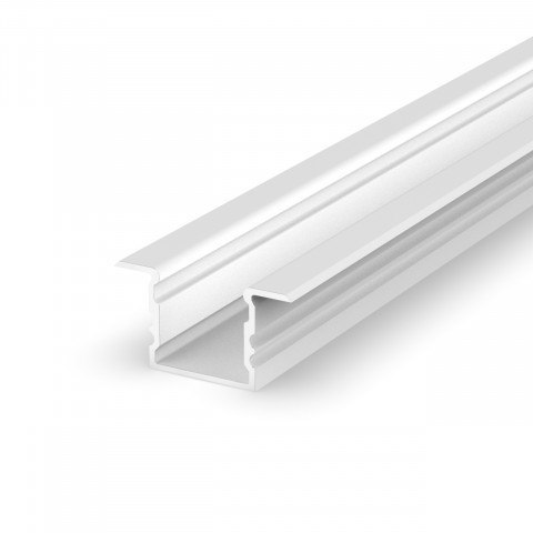 Profil LED wpuszczany P18-2 biały - 2m Profil LED wpuszczany P18-2 biały - 2m