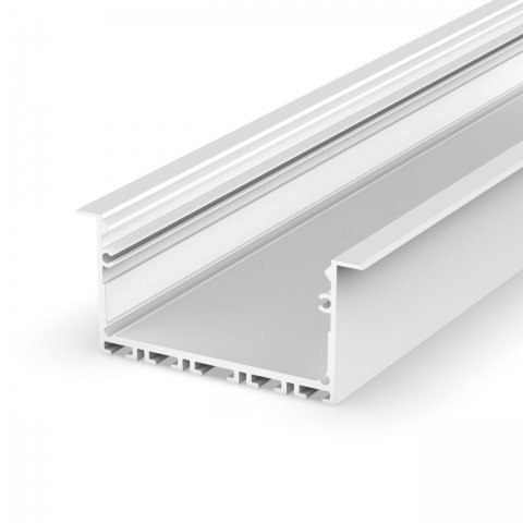 Profil LED wpuszczany P23-1 biały - 1m Profil LED wpuszczany P23-1 biały - 1m