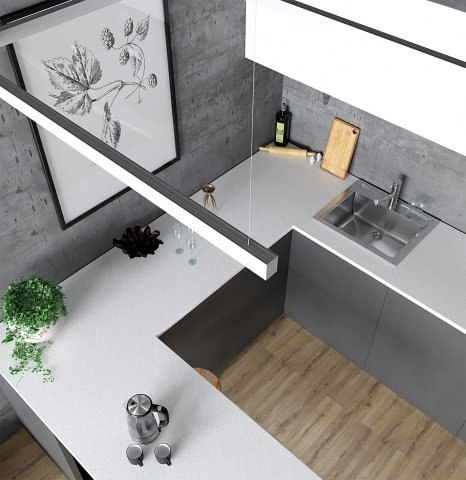 Profil architektoniczny P23-3 srebrny - 1m Profil architektoniczny P23-3 srebrny - 1m