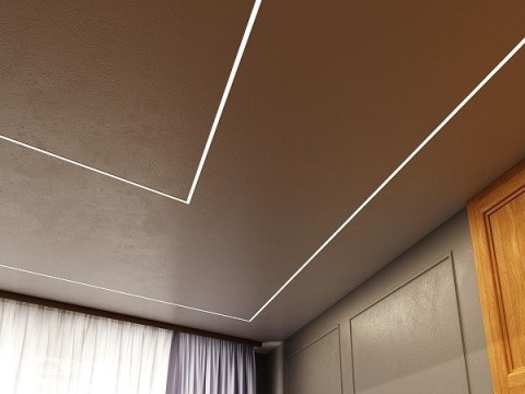 Profil podtynkowy LED P14-2 srebrny - 1m Profil podtynkowy LED P14-2 srebrny - 1m