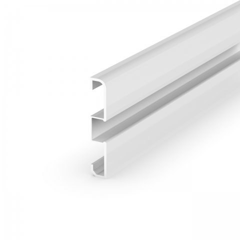 Profil przypodłogowy LED P15-1 biały - 2m Profil przypodłogowy LED P15-1 biały - 2m