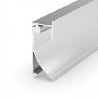 Profil przypodłogowy LED P26-1 srebrny - 1m