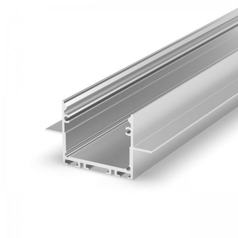 Profil sufitowy LED P22-2 srebrny - 1m Profil sufitowy LED P22-2 srebrny - 1m