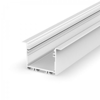 Profil wpuszczany LED P22-1 biały - 2m
