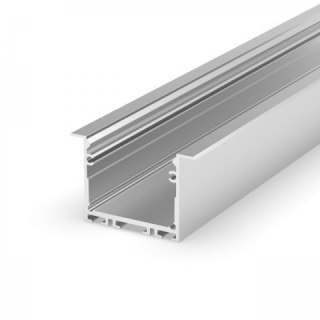 Profil wpuszczany LED P22-1 srebrny - 1m