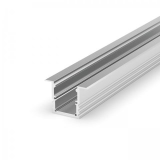 Profil wpuszczany LED P25-1 srebrny - 1m