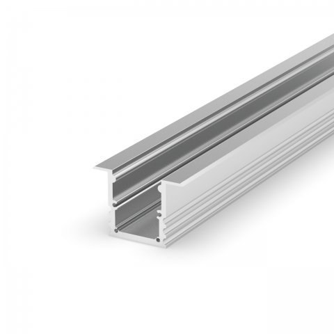 Profil wpuszczany LED P25-1 srebrny - 1m Profil wpuszczany LED P25-1 srebrny - 1m