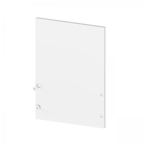 Zaślepka aluminiowa bez otworu P23-3+P23-4+P23-6 - biała Zaślepka aluminiowa bez otworu P23-3+P23-4+P23-6 - biała