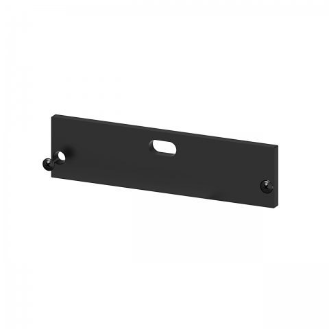 Zaślepka aluminiowa z otworem P20-1 - Czarna Zaślepka aluminiowa z otworem P20-1 - Czarna