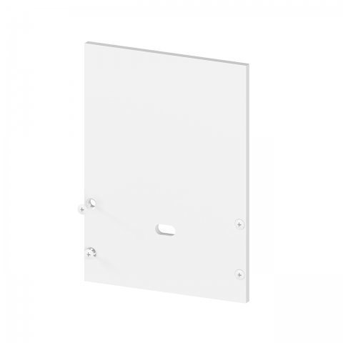 Zaślepka aluminiowa z otworem P23-3+P23-4+P23-6 - biała Zaślepka aluminiowa z otworem P23-3+P23-4+P23-6 - biała