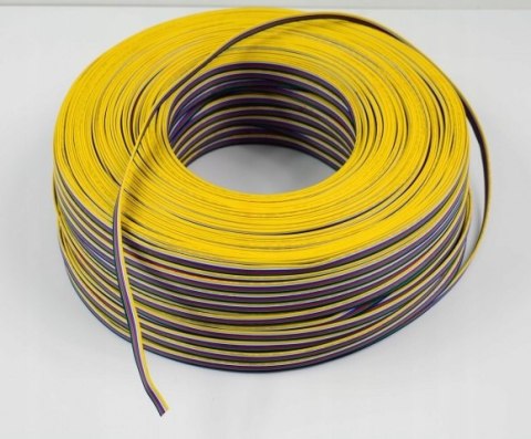 KABEL Przewód RGBCCT Taśma LED 6x0,22mm