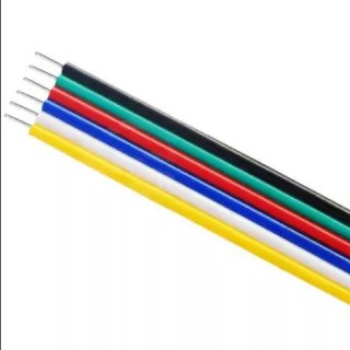 KABEL Przewód RGBCCT Taśma LED 6x0,22mm