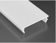 Klosz Double mleczny - 1 metr - do profilu aluminiowego Klosz Double mleczny - 1 metr - do profilu aluminiowego