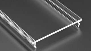 Klosz Wide PMMA Transparentny - 1 Metry