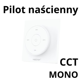Pilot naścienny do taśm LED MONO i CCT K2-W biały 1-strefowy
