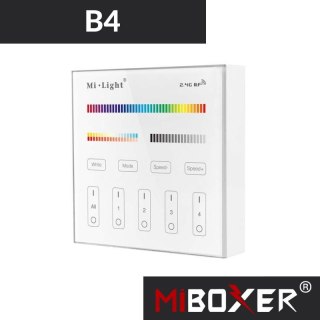 Sterownik Mi-Light B4 2xAAA RGB/CCT - 4 strefy