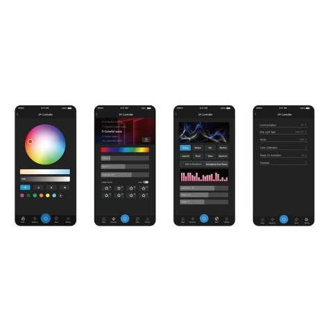 Sterownik cyfrowy SPI+DMX WI-FI+2.4G SPIW5 10A 5w1