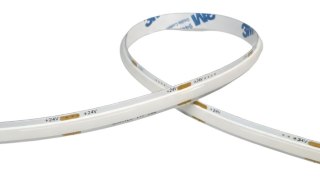 Taśma LED COB DOB Lunvero 10W linia światła 24V 4000K 8mm -1metr