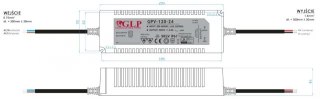 Zasilacz napięciowy GPV-120-24 IP67