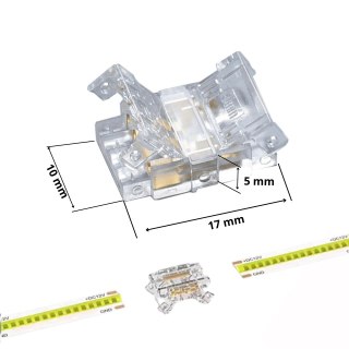 Złączka do Taśm LED COB o szer 8mm bez przewodu