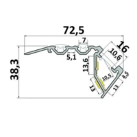 Profil LED schodowy SCALA