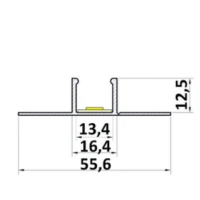 Profil LED sufitowy G-K P17-1