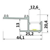 Profil LED typ IPA12
