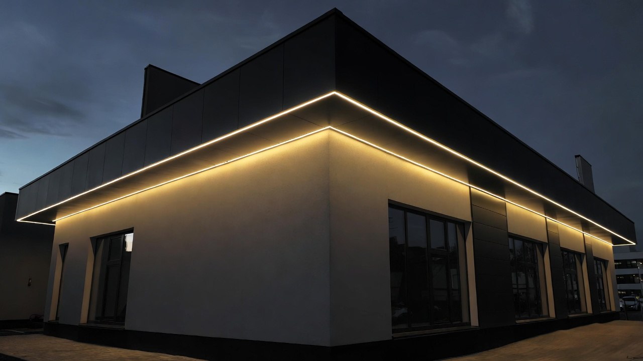 Profil LED narożny &ndash; do podkreślenia krawędzi